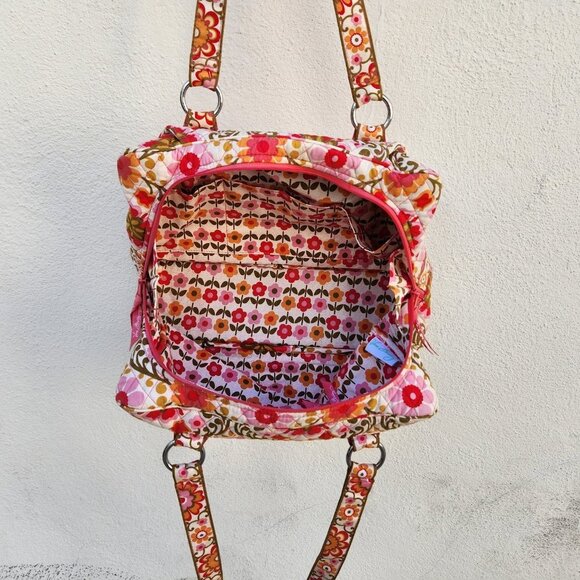 5/$100 SALE - Vera Bradley Folkloric Quilted Floral Bag - Picture 9 of 11